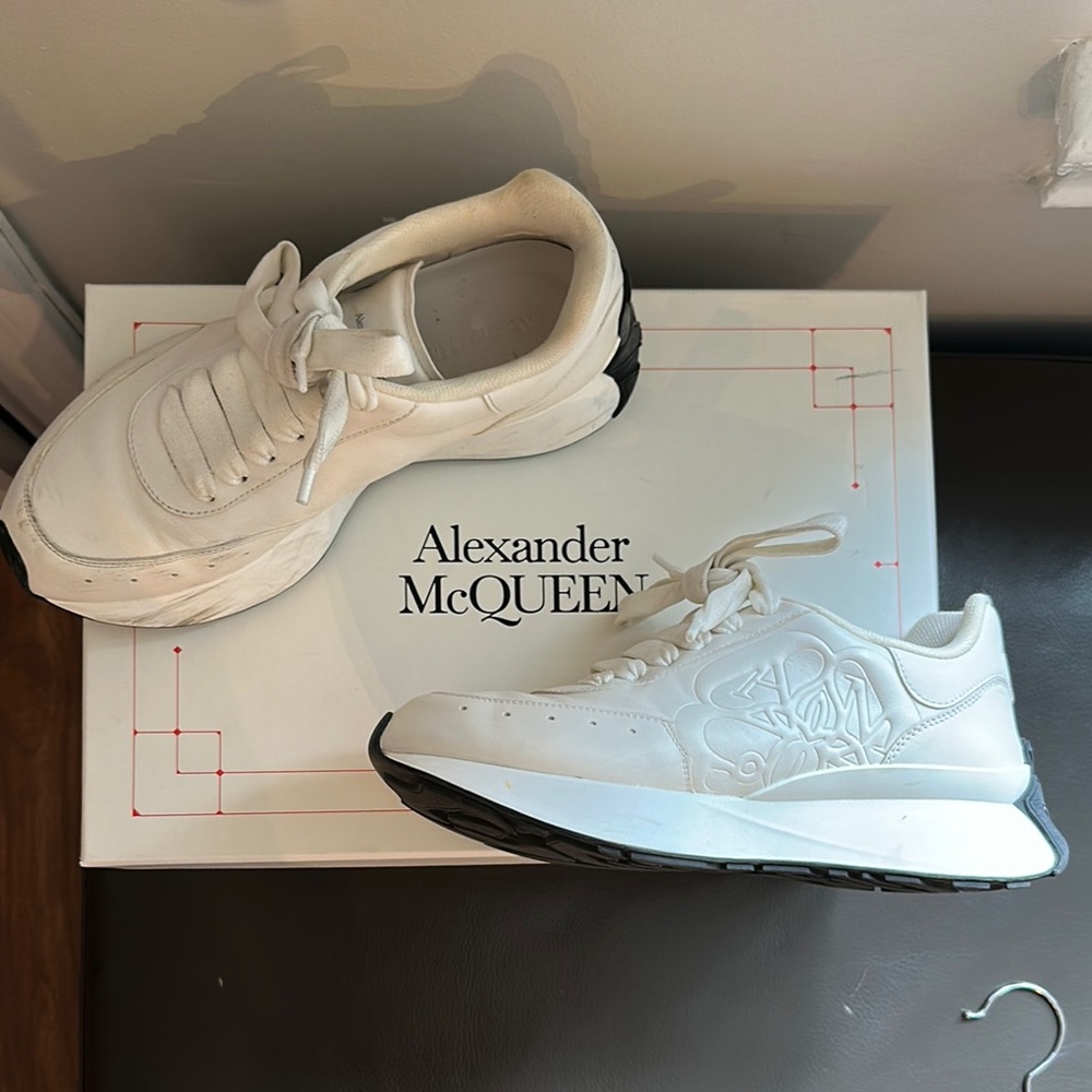 Alexander McQueen White Sneakers